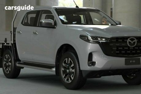 Grey 2025 Mazda BT-50 Dual Cab Chassis Xtr (4X4)