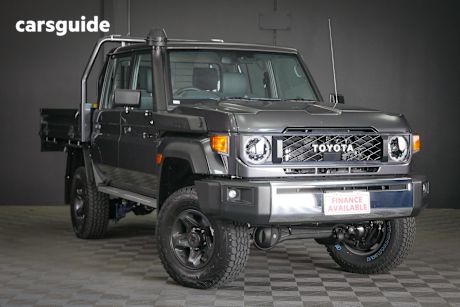 Grey 2025 Toyota Landcruiser Double Cab Chassis Lc79 Gxl + Diff Locks