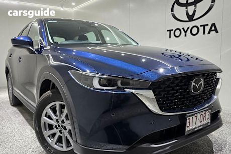 Blue 2023 Mazda CX-5 Wagon G25 Touring (Awd)