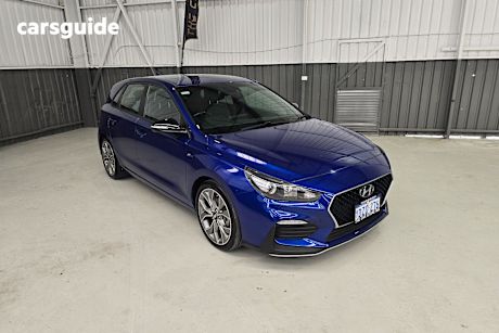 Blue 2019 Hyundai I30 Hatchback N Line