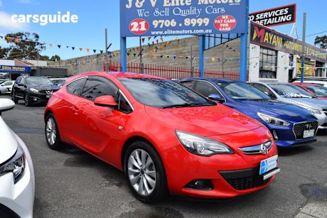 Red 2015 Holden Astra Hatchback Gtc