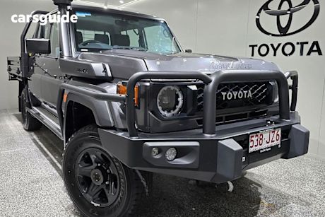 Silver 2024 Toyota Landcruiser Double Cab Chassis Lc79 Gxl