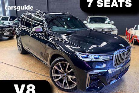 Black 2022 BMW X7 Wagon M50I