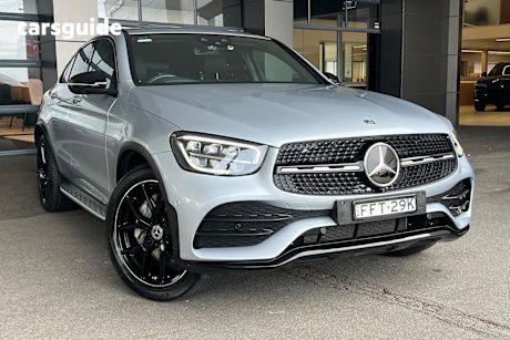 Silver 2023 Mercedes-Benz GLC300 Coupe 4Matic