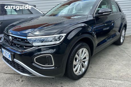 Black 2023 Volkswagen T-ROC Wagon Tsi110 Citylife