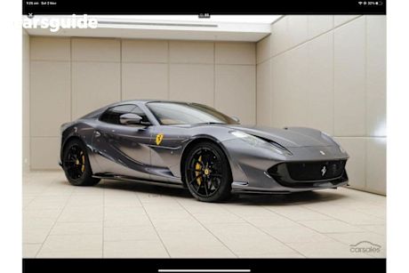 Silver 2021 Ferrari 812 GTS Convertible F152M R