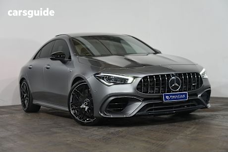 Grey 2020 Mercedes-Benz CLA45 Coupe S 4Matic+