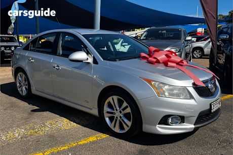 Silver 2014 Holden Cruze Sedan Sri Z-Series