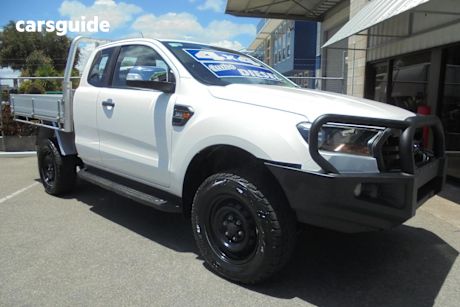 White 2020 Ford Ranger Super Cab Chassis Xl 3.2 (4X4)