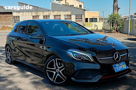Black 2018 Mercedes-Benz A250 Hatchback Sport 4Matic