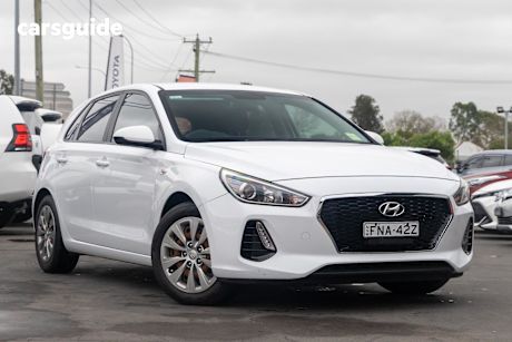 White 2019 Hyundai I30 Hatchback Go