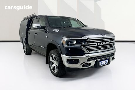 Grey 2021 Ram 1500 Crew Cab Utility Laramie (Hybrid)