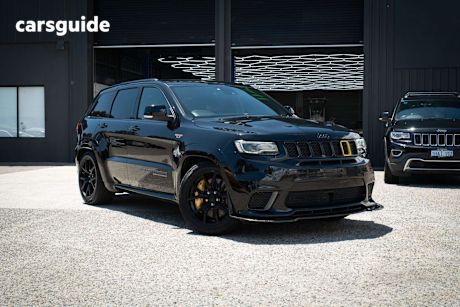 Black 2018 Jeep Grand Cherokee Wagon Trackhawk (4X4)