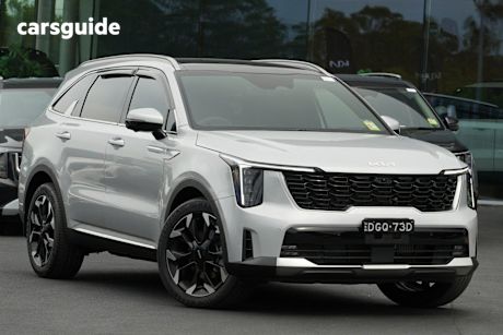 Silver 2025 Kia Sorento Wagon Gt-Line 7 Seat