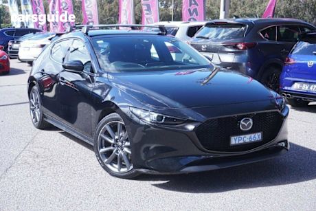 Black 2020 Mazda 3 Hatchback G25 Gt