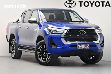 Blue 2023 Toyota Hilux Double Cab Pick Up Sr5 (4X4)