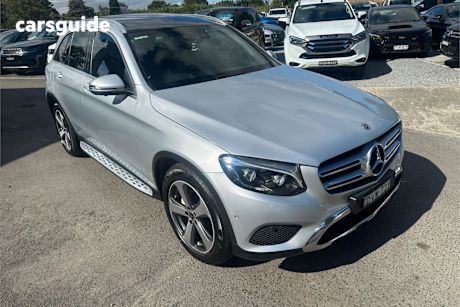 Silver 2018 Mercedes-Benz GLC220 Wagon D