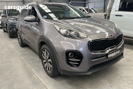 Grey 2017 Kia Sportage Wagon Sli (Fwd)