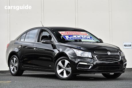 Black 2016 Holden Cruze Sedan Z-Series