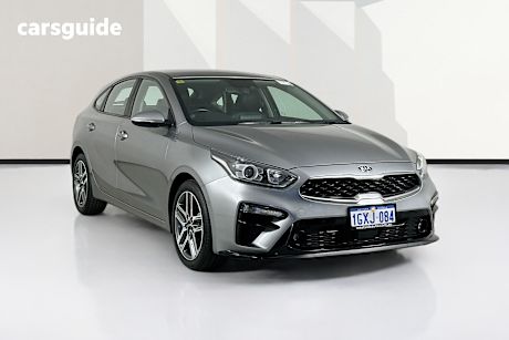 Grey 2019 Kia Cerato Sedan Sport+