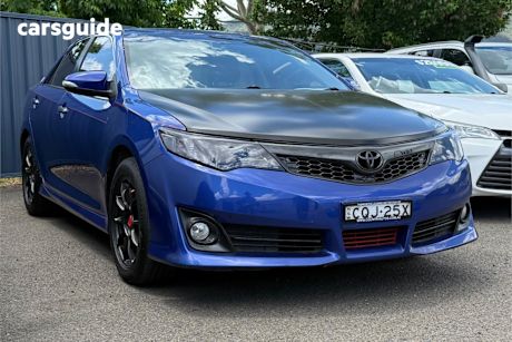 Blue 2012 Toyota Camry Sedan Atara Sl