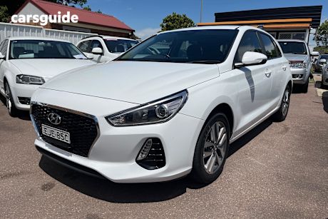 White 2020 Hyundai I30 Hatchback Active