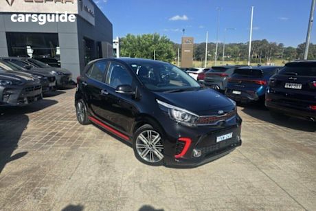 Black 2019 Kia Picanto Hatchback Gt-Line