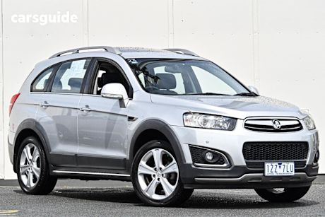 Silver 2014 Holden Captiva Wagon 7 Ltz (4X4)