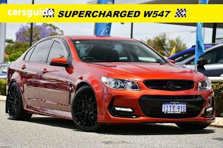 Red 2015 Holden Commodore Sedan Ss-V