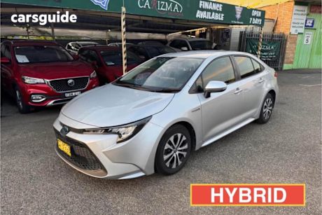 Silver 2021 Toyota Corolla Sedan Ascent Sport (Hybrid)