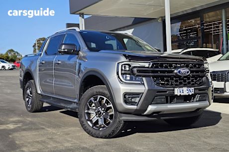 Silver 2024 Ford Ranger Double Cab Pick Up Wildtrak 3.0 (4X4)