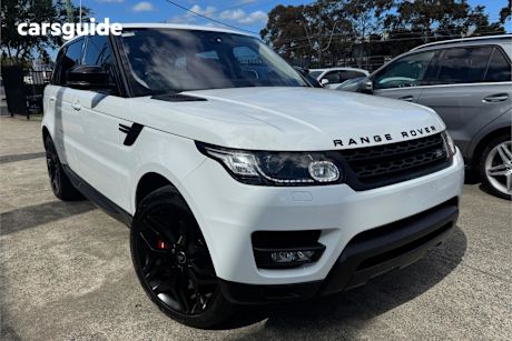 White 2017 Land Rover Range Rover Sport SUV SDV6 HSE DYNAMIC 4X4