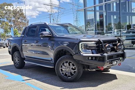 Grey 2023 Ford Ranger Double Cab Pick Up Wildtrak 3.0 (4X4)