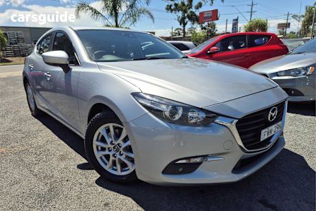 Silver 2017 Mazda 3 Hatchback Touring