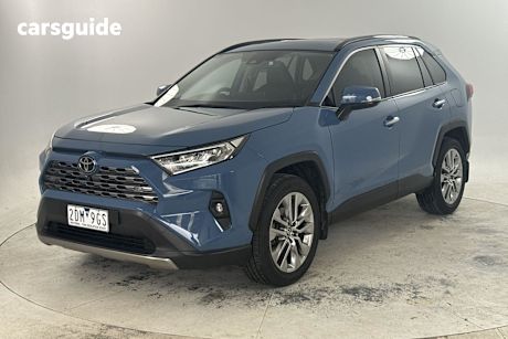 Blue 2022 Toyota RAV4 Wagon Cruiser (2Wd)
