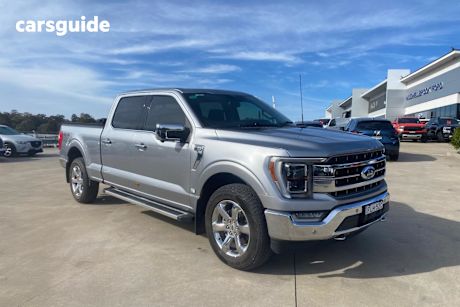 Silver 2023 Ford F150 Double Cab Pick Up Lariat Lwb (4Wd)