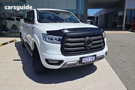 White 2023 GWM UTE Dual Cab Utility Cannon (4X4)