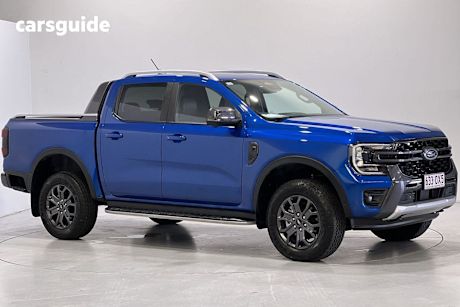 Blue 2024 Ford Ranger Double Cab Pick Up Wildtrak 3.0 (4X4)