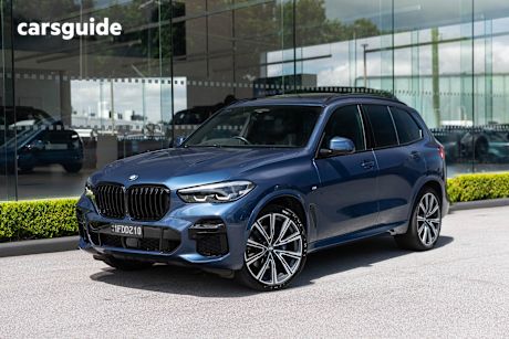 Blue 2022 BMW X5 Wagon Xdrive30D M Sport