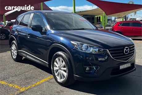 Blue 2015 Mazda CX-5 Wagon Maxx Sport (4X2)