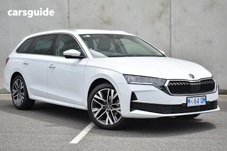 White 2025 Skoda Octavia Wagon Select 110Tsi
