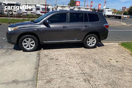Grey 2012 Toyota Kluger Wagon Kx-R (Fwd) 5 Seat