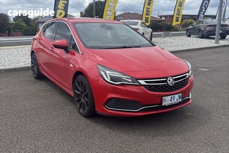Red 2017 Holden Astra Hatchback Rs-V
