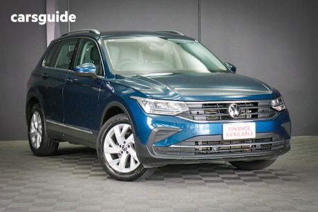 Blue 2023 Volkswagen Tiguan Wagon 110Tsi Life