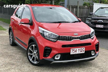 Red 2018 Kia Picanto Hatchback Ao Edition