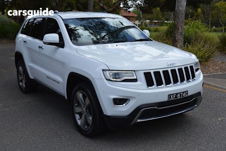 White 2015 Jeep Grand Cherokee Wagon Limited (4X4)
