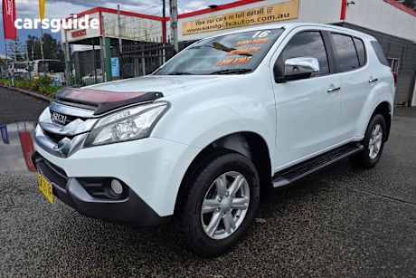 White 2016 Isuzu MU-X Wagon Ls-U (4X2)