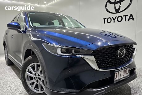 Blue 2023 Mazda CX-5 Wagon Touring (Awd)