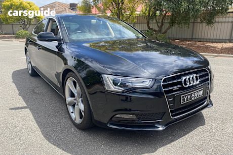Black 2013 Audi A5 Hatchback Sportback 2.0 Tfsi Quattro