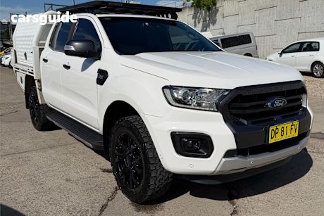 White 2019 Ford Ranger Double Cab Pick Up Wildtrak 3.2 (4X4)